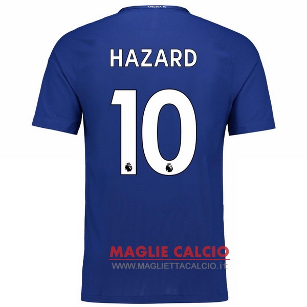 nuova maglietta chelsea 2017-2018 hazard 10 prima